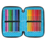 Astuccio 3 zip Young Street collection - 19,5 x 7,5 x 12,9 cm - PL - fantasie assortite - Giotto - immagine 6