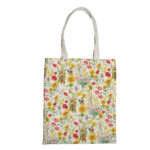 Shopper Nature Flowers - 42x38,5 cm - eco cotone - fantasie assortite - Pigna - immagine 4