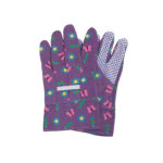 Guanti da giardino bambino - con palmo puntinato - taglia S - PVC - fantasie assortite - Verdemax - immagine 2