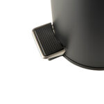 Pattumiera Premium - con pedale e vaschetta - 3 L - nero satinato - Perfetto - immagine 3