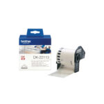 Brother - Nastro adesivo - in pellicola - Nero/Trasparente - 62mm x 15,24mt - DK-22113 - immagine 2