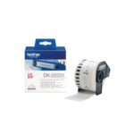 Brother - Rotolo etichetta continua - carta adesiva - Nero/Bianco -  50mm x 30,48mt - DK-22223 - immagine 2