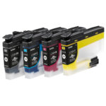 Brother - Kit Cartucce - Nero/ Ciano/Magenta/Giallo - LC424VAL  - 750 pag - immagine 2