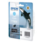 Epson - Cartuccia ink - Ciano chiaro - T7605 - C13T76054010 - 25,9ml - immagine 2