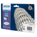 Epson - Tanica - 79XL - Ciano - C13T79024010 - T7902- 17,1ml - immagine 2