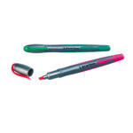 Evidenziatore a penna - punta scalpello - tratto da 1,0-4,0mm - fucsia - Starline - immagine 2