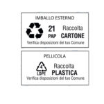 Etichette adesive - in carta - angoli arrotondati - permanenti - 38,1 x 21,2 mm - 65 et/fg - 100 fogli - bianco - Starline - immagine 2