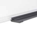 Lavagna magnetica - 100 x 150 cm - superficie in acciao laccato - cornice in alluminio - bianco - Starline - immagine 7