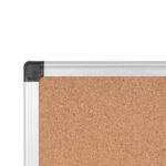 Lavagna - 90 x120 cm - superficie in sughero - cornice in alluminio - Starline - immagine 3