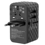 Adattatore da viaggio UTA-06 2x USB-C PD 100W & QC 4+ / 2x USB-A QC 3.0 - Verbatim - 32121 - immagine 2