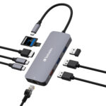 Verbatim - USB-C Pro Multiport Hub 9 Port - 32152 - immagine 2