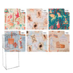 Rotolo carta regalo vintage - 70cmx200m - fantasie assortite - Rex Sadoch