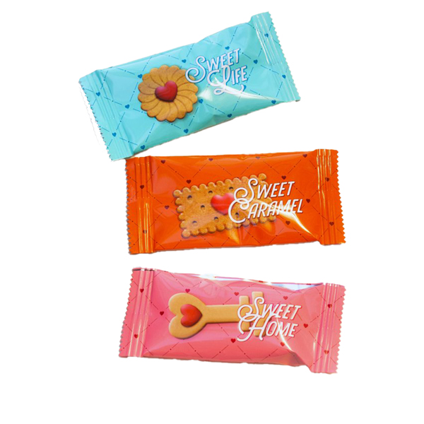 MD_100202 Biscotto Sweet Life Grand Mix - confezione monoporzione da 4,8 gr - My Sweet life - confezione 200 pezzi - immagine 1