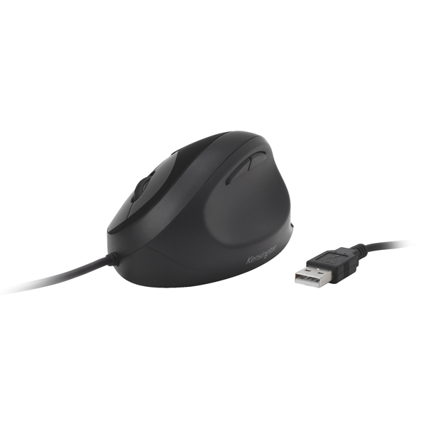 MD_100209 Mouse Pro Fit Ergo - con cavo - Nero - Kensington - immagine 1