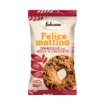 Biscotto ciambellina - con gocce di cioccolato -  monoporzione da 38 gr - Falcone