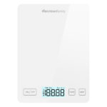 Bilancia da cucina Smarty - con connessione wi-fi - peso massimo 5 kg -  bianco - Melchioni family