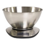 Bilancia da cucina Graal - con ciotola - peso massimo 5 kg - acciaio - Melchioni family