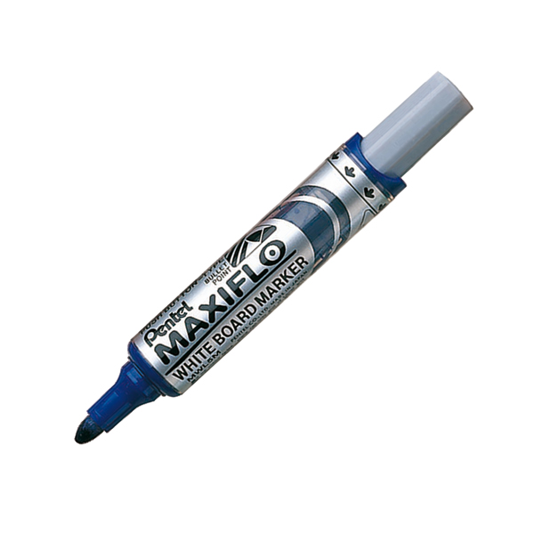 MD_100528 Marcatore per lavagne MaxiFlo - punta conica 6 mm - blu - Pentel - immagine 1