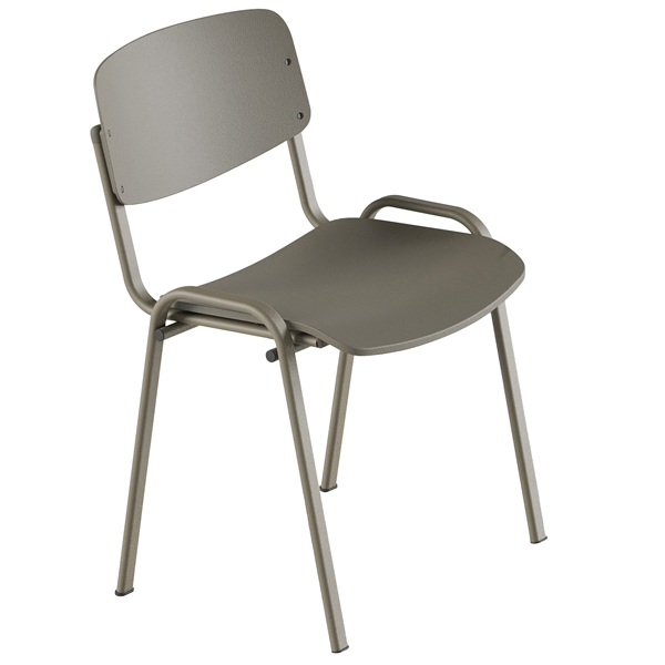 MD_100544 Seduta attesa Milk - Grigio Caldo - Unisit - immagine 1