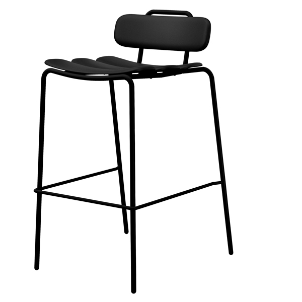 MD_100633 Sgabello Lemon - Nero - Unisit - immagine 1