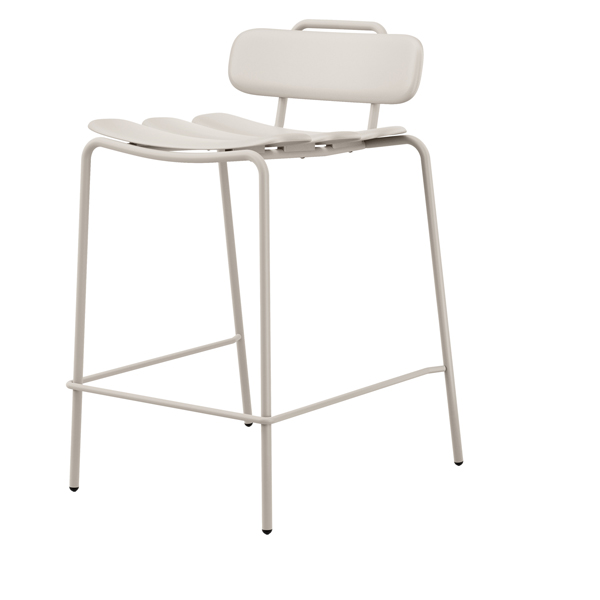 MD_100634 Sgabello Lemon - Avorio - Unisit - immagine 1