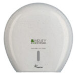 Dispenser carta igienica Simplify rotolo Maxi Jumbo - 34,5 x 14,8 x 34,5 cm - rotolo diametro 29 cm - white wood - Papernet