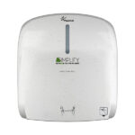 Dispenser asciugamani in rotolo Simplify - 33 x 22 x 37 cm - white wood - Papernet
