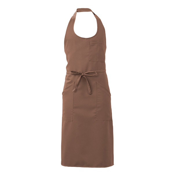 MD_100684 Grembiule Capri - unisex - taglia unica - caffè - Giblor's - immagine 1