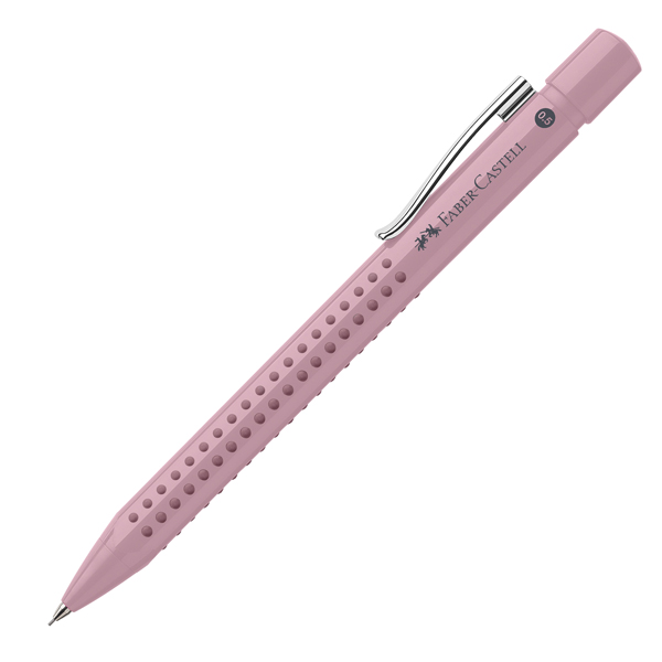 MD_100763 Portamine Grip 2010 - mina 0,5 mm - fusto rose shadows - Faber-Castell - immagine 1