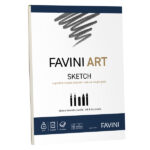 Album collato Sketch - A4 - 90 gr - 40 fogli - Favini Art