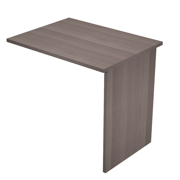 MD_100795 Allungo reversibile dx/sx per scrivanie Easy - 80 x 60 cm - con fianchi pannello - frassino toscano - immagine 1