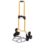 Carrello pieghevole per scale - 100 x 50,5 x 42cm - portata massima 70 kg - acciaio - X-Robust