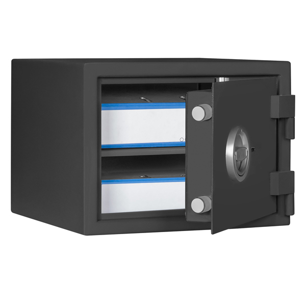 MD_101116 Armadio di sicurezza linea MT - 405 x 385 x 300 mm - grigio scuro - Security Italia - immagine 1