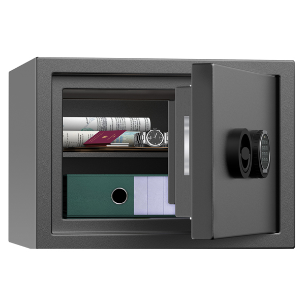 MD_101121 Armadio di sicurezza linea Easy Home - ignifugo - 523 x 475 x 378 mm - grigio scuro - Security Italia - immagine 1