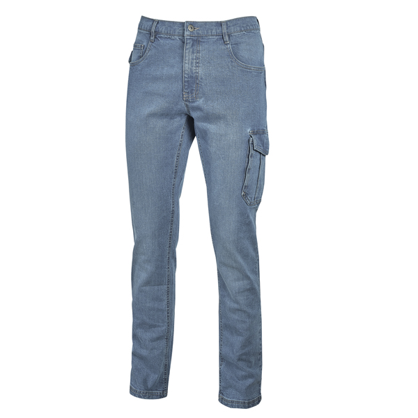 MD_101201 Jeans da lavoro Jam - taglia M - blu chiaro - U-Power - immagine 1