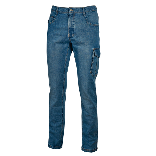 MD_101207 Jeans da lavoro Jam - taglia XL - blu scruo - U-Power - immagine 1