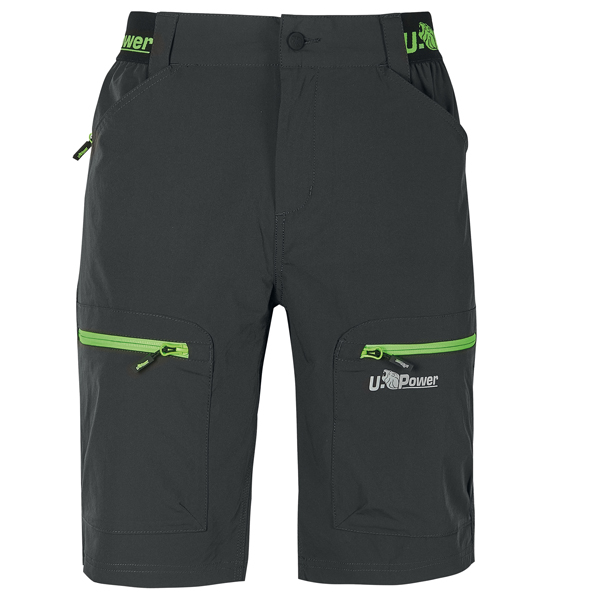 MD_101242 Bermuda Ares - taglia XXL - grigio/verde - U-Power - immagine 1