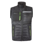 Gilet Wall - taglia L - PL - grigio/verde - U-Power