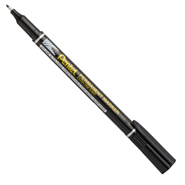 MD_101336 Marcatore permanente NF 450 - punta extra-fine - nero - linea Amiko - Pentel - immagine 1
