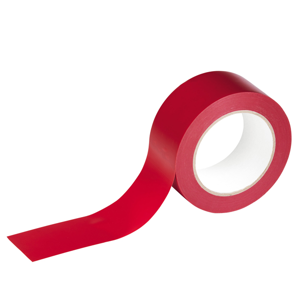 MD_101346 Nastro adesivo DURALINEBASIC 50/016 - removibile - 5 cm x 33 m - rosso - Durable - immagine 1