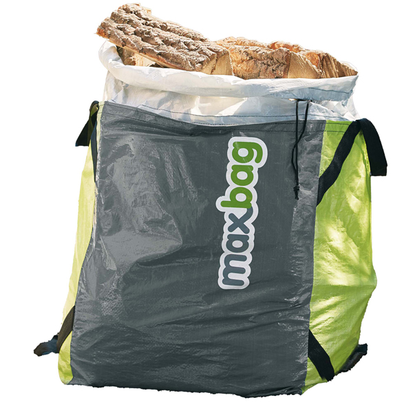 MD_101364 Sacco MAXBAG - per la raccolta del verde - 180 L - 48 x 48 x 60 cm - LDPE - Verdemax - immagine 1