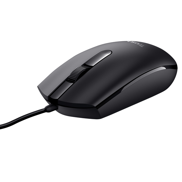MD_101369 Mouse ottico con filo TM_101 Eco - nero - Trust - immagine 1
