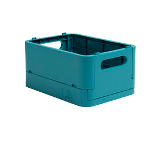 MD_101458 Scatola pieghevole The Smart Case mini Skandi - 18,8 x 13,8 x 9,5 cm - blu pacifico - Exacompta - immagine 1