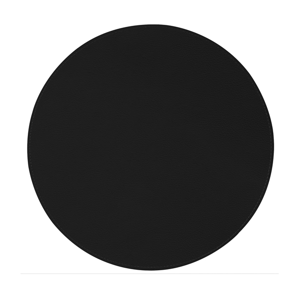 MD_101471 Sottopiatto tondo Talk - diametro 30 cm - nero - Stilcasa - immagine 1