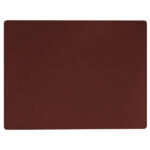 Sottopiatto rettangolare Talk - 41 x 31 cm - bordeaux - Stilcasa