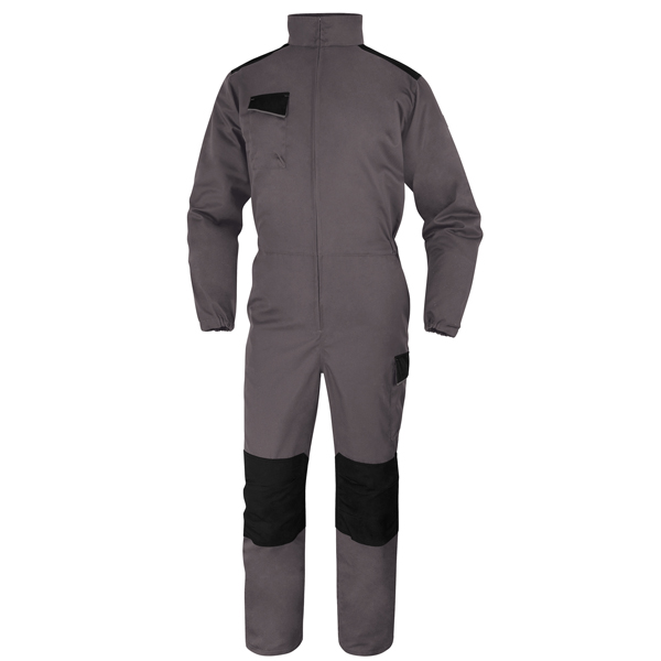 MD_101518 Tuta da lavoro M1CO2 - taglia XXL - twill/poliestere/cotone - grigio - Deltaplus - immagine 1