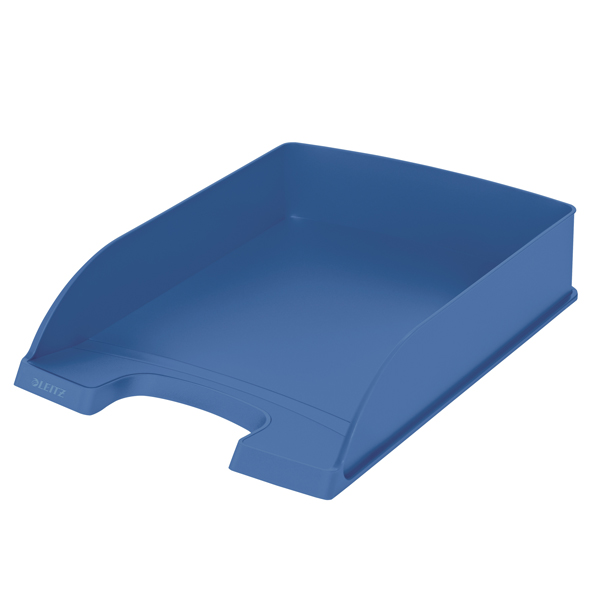 MD_101789 Vaschetta portacorrispondenza Leitz Recycle - 25,5 x 7 x 36 cm - blu chiaro - Leitz - immagine 1