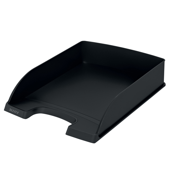MD_101791 Vaschetta portacorrispondenza Leitz Recycle - 25,5 x 7 x 36 cm - nero - Leitz - immagine 1