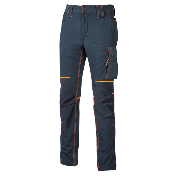 MD_102182 Pantalone da lavoro World Linea FUTURE - taglia M - deep blue - U-Power - immagine 1