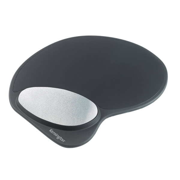 MD_102307 Mousepad con poggiapolsi - gel - nero - Kensington - immagine 1